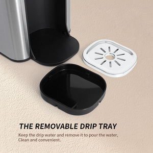 Compatible avec K-cup Capsule Réservoir d'eau <span class=keywords><strong>amovible</strong></span> de 50 oz Infuseur de café instantané Thé 3-en-1 Cafetière à service unique - Product Image 6