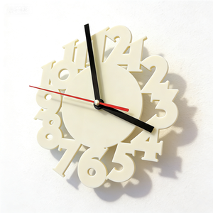 Horloge murale moderne en acrylique ajouré, créative, 3D, silencieuse, décorative pour la maison, le salon et la chambre à coucher - Product Image 3