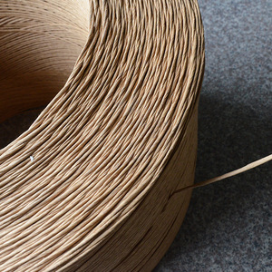 Cordon en papier kraft de 2 mm, cordon à trois brins pour pâtisseries, en-cas et herbes, cordon pour étiquettes de vêtements et d'artisanat, papier décoratif - Product Image 2
