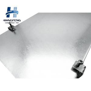 Sistema de bandeja de escalera de malla metálica galvanizada HDG para tendido de cables industriales y de construcción - Product Image 5