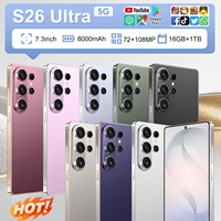 Último Modelo Económico, Teléfono Inteligente S26 Ultra 5G, Teléfono Celular S26Ultra, Doble SIM, Versión Global