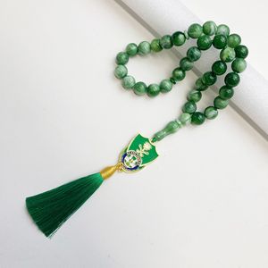 Rosario Tasby da trentatré perle, ciondolo dorato per la squadra di calcio, rosario Tasbih, vendita all'ingrosso di braccialetti mediorientali - Product Image 1