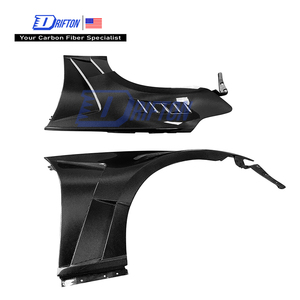 กันชนหน้าคาร์บอนไฟเบอร์แบบถักลาย 3K/6K/12K รุ่น New Drifton 370Z Vented V3 Style พร้อมเคลือบเงา/ด้าน สำหรับ 370Z Z34 ปี 2008-2019 - Product Image 1