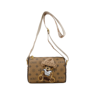 Nouveau Sac à Bandoulière Femme Vintage 2026 à Motif Géométrique en PU avec Fermeture Éclair, Portable et Anti-Vol pour Usage Quotidien - Product Image 2