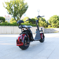 Batterie au lithium City Coco, Citycoco Scooter électrique Europe Entrepôt, 2000w 60V 20ah Monopatines électroniques unisexes Es1001 X7