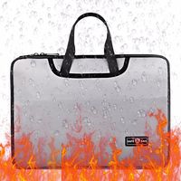 Sac d'ordinateur en fibre de verre ignifuge et imperméable de grande taille YINGTU, sac de protection contre le feu pour les documents de voyage pour ordinateur portable