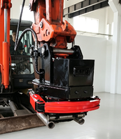 Rotateur inclinable Shenglun SLN pour excavatrice 5-6 tonnes, unité rotative à fonction personnalisée, configuration de rotation, grappin, griffe, attache rapide