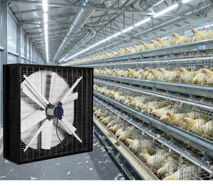 Ventilación DE VENTILADOR DE ESCAPE <span class=keywords><strong>industrial</strong></span> para fábricas/invernaderos/granjas avícolas/CASAS avícolas con presión negativa - Product Image 1