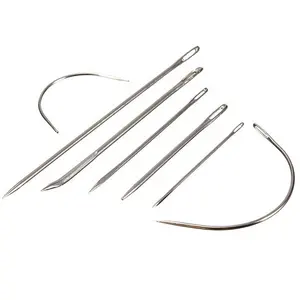 Hand Repair Sewing Needles Patching Tool 7 Hand Repair Upholstery Sewing Needles Carpet Leather Curved