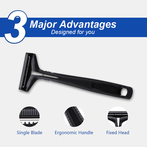 <span class=keywords><strong>Rasoio</strong></span> Pearlmax a Lama Singola con Protezione, <span class=keywords><strong>Rasoio</strong></span> Usa e Getta con Manico in Plastica per Uomo - Product Image 4