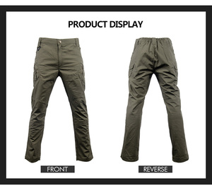 Archon IX9 Pantalon tactique <span class=keywords><strong>Cargo</strong></span> décontracté pour homme 11 couleurs Polyester Coton Taille moyenne Sports de plein air Teint uni - Product Image 3