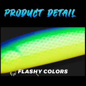 Alpha 12cm 19g Deep Diving Long Bill <span class=keywords><strong>Minnow</strong></span> Hard Bait Leurre coulant pour la pêche en eau douce salée à la truite basse - Product Image 4