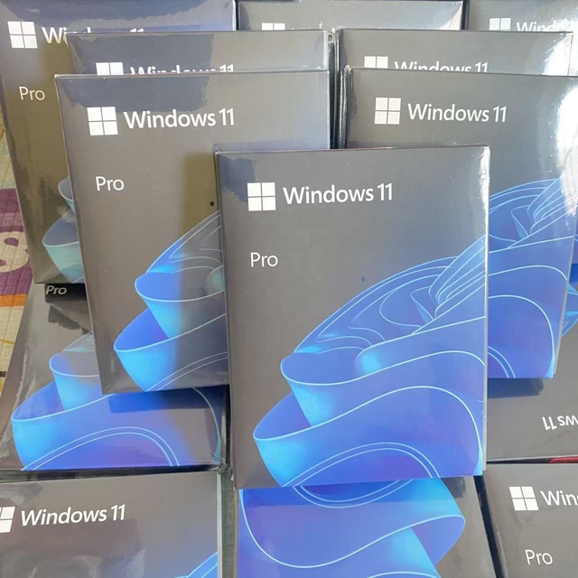 Win 11 Pro USB Retail BOX Lifetime License English/Korean/Japanese/Russian Online Activation Win 11 Professional