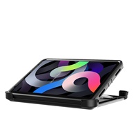 Casing iPad Air 4, Pelindung 3 in 1, Tahan Banting, Bahan TPU PC, Dilengkapi Holder