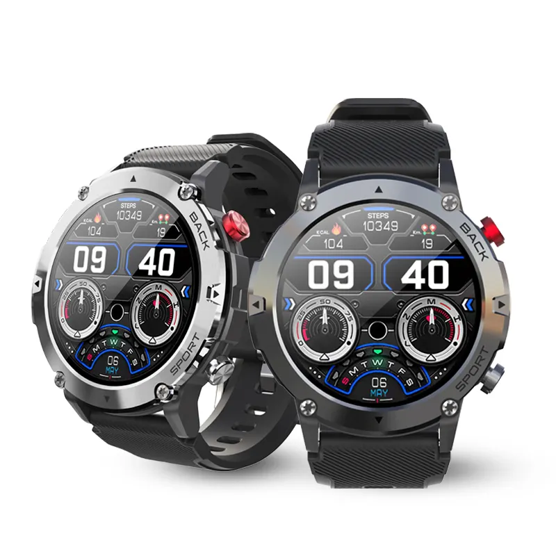 C21 Smart Watch 360*360 FULL Touch HD Screen Call Sports Tracker Bracelet Heart Rate Sleep Monitor IP67 waterproof SmartWatch