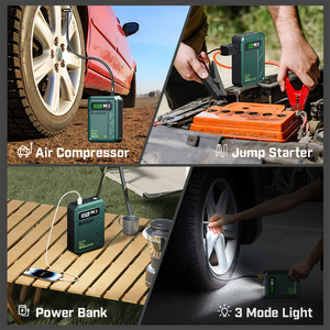 Arrancador Multifuncional 4 en 1 Yesper Almighty M3 con Inflador de Neumáticos, Potenciador de Batería, Arrancador Digital - Product Image 2