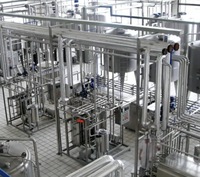 Usine de transformation du lait Usine de production laitière intégrée/Yaourt au lait Machine de traitement du beurre Machine de pasteurisation du lait