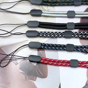 Chống Mất Vòng Điện Thoại Di Động Tay Dây Dây Đeo Có Thể Điều Chỉnh Màu Rắn USB Key Máy Ảnh Cổ Tay Ngắn Dây Buộc - Product Image 2