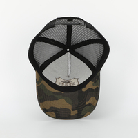 Casquettes de chapeau, 5 panneaux, Logo brodé 3D, personnalisé, haute qualité, pour camionneur en maille