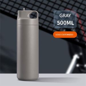 Hot Sales 500ml Portable Double Wall Stainless Steel Vacuum Flask Custom Logo <b>Thermos</b> Water Bottle/Coffee <b>Cup</b> for Business Gifts - Product Image 3