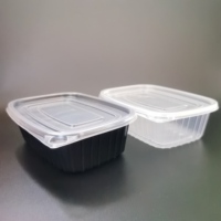 Barquettes alimentaires thermoformées jetables, compatibles micro-ondes, scellables à la chaleur, pour usage domestique et commercial