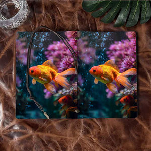 สมุดโน้ตเอนกประสงค์เอนกประสงค์สไตล์ INS ขัดเงา<span class=keywords><strong>สวย</strong></span>งามและทำด้วยปลาทองและพืชน้ำหลาก<span class=keywords><strong>สี</strong></span> - Product Image 6