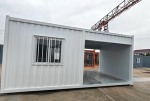 บ้านเคลื่อนที่สำหรับงานเชื่อมต่อโครงสร้างเหล็ก  ร้านค้าเคลื่อนที่ยอดนิยม  บ้านสำหรับกิจกรรม  ศาลาพักผ่อน  โรงงานผลิตกล่องเหล็กตามสั่ง  เหล็กชุบสังกะสี - Product Image 4