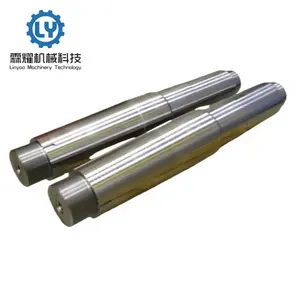 Rotary Kiln Steel Casting Large Trunnion Roller Rotary Kiln 4140 Large Steel Forging Support Roller Shaft