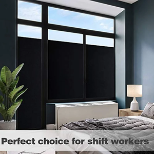 UDK Static Full Shading 100% Film de fenêtre résistant aux UV avec couvercle en verre en plastique détachable noir <span class=keywords><strong>opaque</strong></span> - Product Image 2