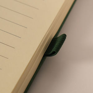 High Quality Custom Pu Leather Sliver Foil A4 <b>Diary</b> <b>Notebook</b> Sewing Binding 120 Sheets OEM Brand MH Model for Promotion Use - Product Image 5