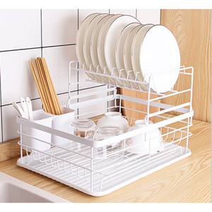 Escurridor de Platos de Cocina Multifuncional de Metal con Acabado de Doble Laca, Tipo Vertical, para Secar Vajilla, Platos y Tazones - Product Image 2