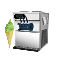 Machine à crème glacée molle automatique de haute qualité, machine à crème glacée molle électrique commerciale
