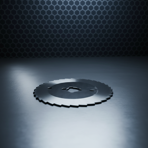 Cuchillo de <span class=keywords><strong>Barbacoa</strong></span> de Alta Calidad para <span class=keywords><strong>la</strong></span> Industria Alimentaria, Cuchilla Circular Dentada y de Corte en Rodillo - Product Image 1