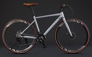 Vélo <span class=keywords><strong>de</strong></span> route 27 vitesses avec freins à disque, roues en alliage d'aluminium, cadre en acier 700C, roues libres, vélo <span class=keywords><strong>de</strong></span> route - Product Image 6