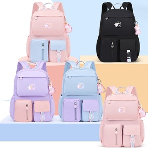 Primary Students <strong>School</strong> <strong>Bags</strong> Lightweight Backpacks High Quality New <strong>Grades</strong> 3-6 Children Girl Custom Logo Polyester Customized - Product Image 2