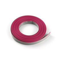 AWM UL2651 22AWG 24AWG kabel pita datar PVC tembaga telanjang 10 12 14 16 18 20 22 24 Pin kabel datar fleksibel