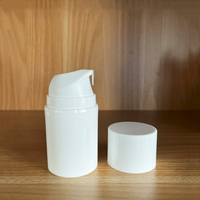 Conteneur cosmétique en plastique vide personnalisé de 30 ml, 50 ml, 100 ml, flacon cosmétique sous vide sans air, flacon pompe pour lotion sans air