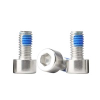 Vis à tête hexagonale en acier inoxydable SS304, pré-enduite de Loctite, avec dispositif de verrouillage de filetage, vis Allen M2M3