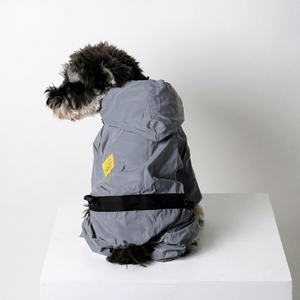 Impermeabile per Cani a Quattro Zampe, Copertura Completa Riflettente, Giacca per Animali Domestici per Cani di Piccola Taglia Bichon - Product Image 1