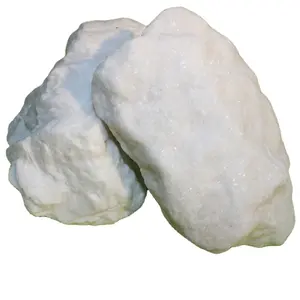 سعر تنافسي سوبر بيضاء عالية النقاء المعدنية الطبيعية خام الباريت Barytes الكتل
