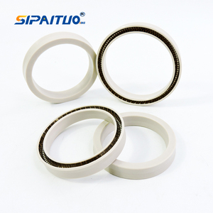 PEEK Ptfe <span class=keywords><strong>Joints</strong></span> à lèvre à ressort à ressort Joint d'arbre rotatif Joint à ressort conique - Product Image 2