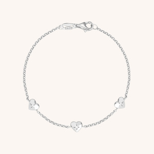 <span class=keywords><strong>Bracciale</strong></span> in <span class=keywords><strong>argento</strong></span> <span class=keywords><strong>925</strong></span> da <span class=keywords><strong>donna</strong></span> <span class=keywords><strong>925</strong></span> in <span class=keywords><strong>argento</strong></span> Sterling cuore 18K placcato oro zircone Versatile braccialetto gioielli all'ingrosso - Product Image 5