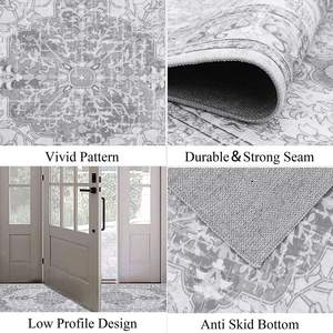 80x240cm tapis de couloir tapis de blanchisserie de ferme vintage tapis de <span class=keywords><strong>machine</strong></span> <span class=keywords><strong>à</strong></span> <span class=keywords><strong>laver</strong></span> tapis de zone tapis antidérapant lavable chemin d'entrée - Product Image 3