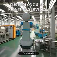 Fabricant Fournisseur Service personnalisé ABS CNC Impression 3D en plastique Robot Prototype Shell Enclosure Shell Case Samples Body Parts