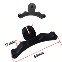 Support de microphone en silicone souple pour violon et violoncelle, clip de fixation pour cordes, absorption des vibrations, accessoire pour micro à condensateur filaire