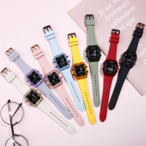 Montre connectée sportive numérique LCD étanche CJ durable pour hommes, enfants, étudiants, enfants, réveil, semaine, mois, tendance, rétroéclairage - Product Image 4