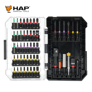 Set di punte per cacciavite multiuso da 52 pezzi con supporto per punte magnetiche - Product Image 1