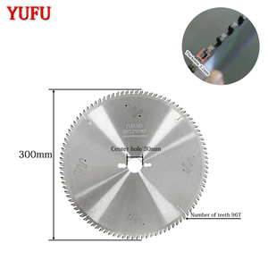YUFU diamond table <b>saw</b> W-shaped Kunlun toothed <b>saw</b> blade with an outer diameter of 300mm and a center hole of 30mm and 96 teeth - Product Image 6