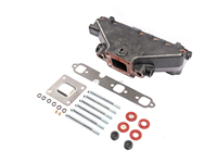 864612t01 Collecteur d'échappement Riser à joint sec pour moteurs marins 2002-UP Mercruiser GM 4.3