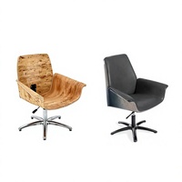 Chaise de salle à manger à double couche avec structure en contreplaqué pour usage domestique et commercial